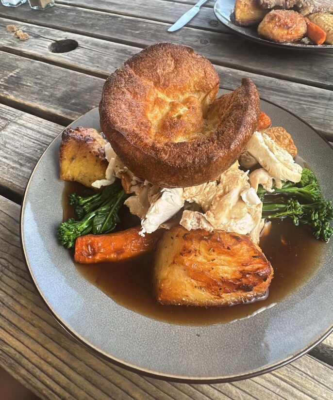 Roast Dinner served at The Lower Bell
